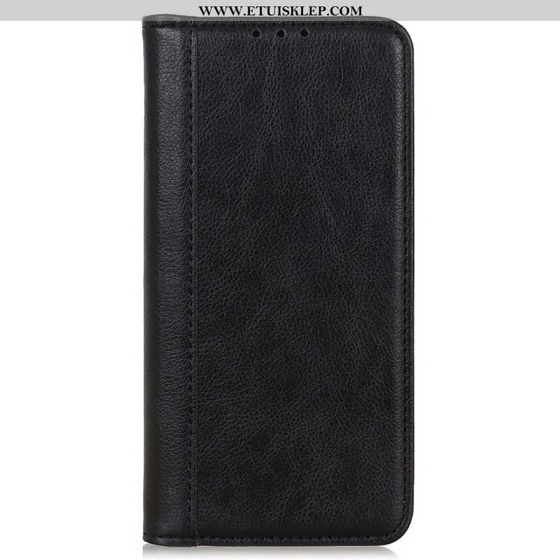 Etui Na Telefon do Honor Magic 5 Lite Etui Folio Stylowa Skóra Dwoinowa